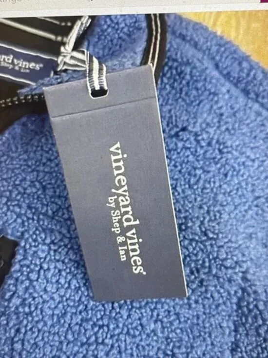 PERFECT MEN'S JACKET VINEYARD VINES NWT Size M FLEECE ON THE GO SHERPA - Picture 3 of 7